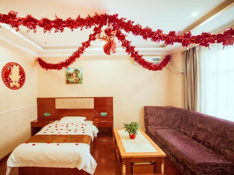 Greentree Inn Hebei Zhangjiakou Zhangbei Caoyuantian Rd Zhangku Avenue Express Hotel المظهر الخارجي الصورة