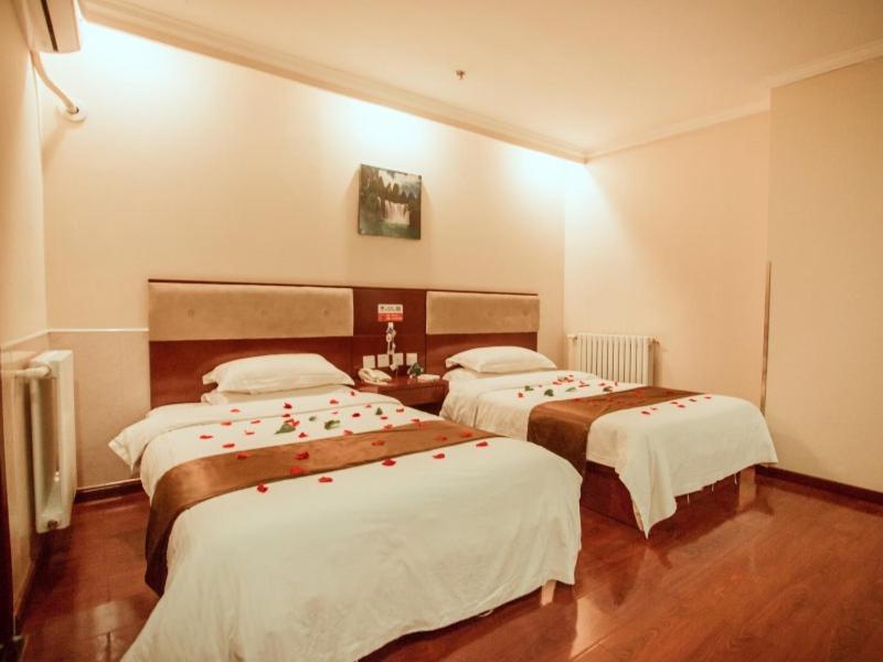 Greentree Inn Hebei Zhangjiakou Zhangbei Caoyuantian Rd Zhangku Avenue Express Hotel المظهر الخارجي الصورة