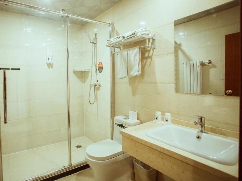 Greentree Inn Hebei Zhangjiakou Zhangbei Caoyuantian Rd Zhangku Avenue Express Hotel المظهر الخارجي الصورة