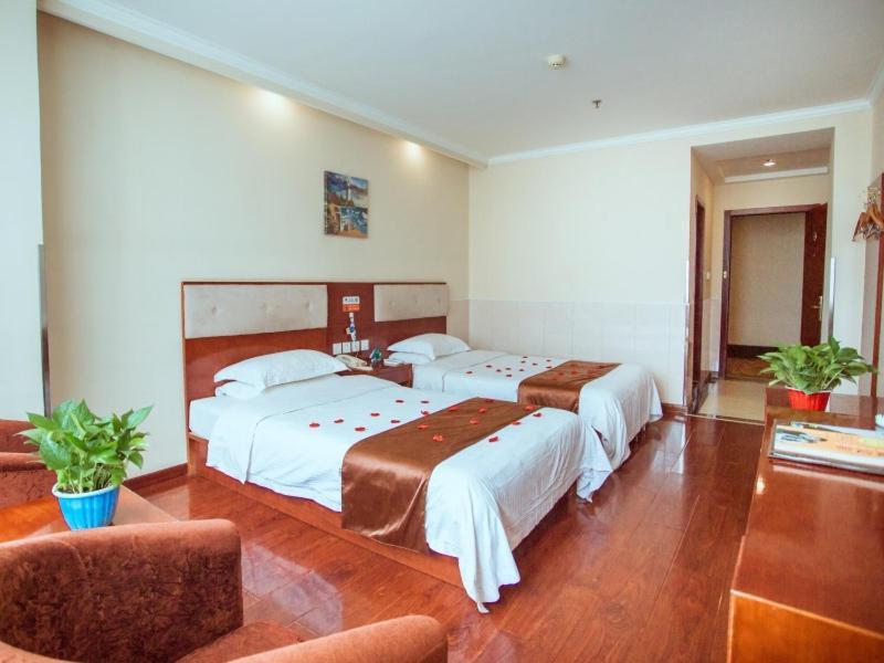 Greentree Inn Hebei Zhangjiakou Zhangbei Caoyuantian Rd Zhangku Avenue Express Hotel المظهر الخارجي الصورة